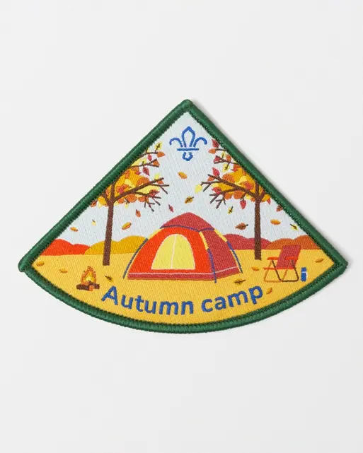 Autumn Camp Blanket Badge