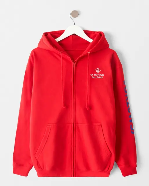 Personalised UKC 26th WSJ Zip Hoodie - Adult