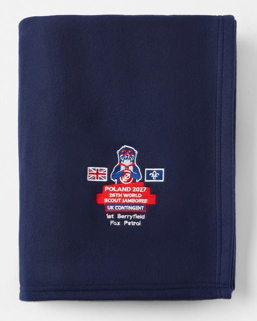 Personalised UKC 26th WSJ Fleece Blanket