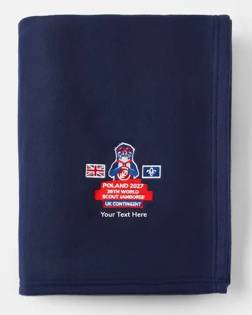 Personalised UKC 26th WSJ Fleece Blanket