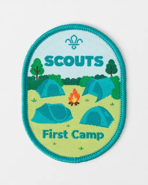 First Camp Scouts Blanket Badge