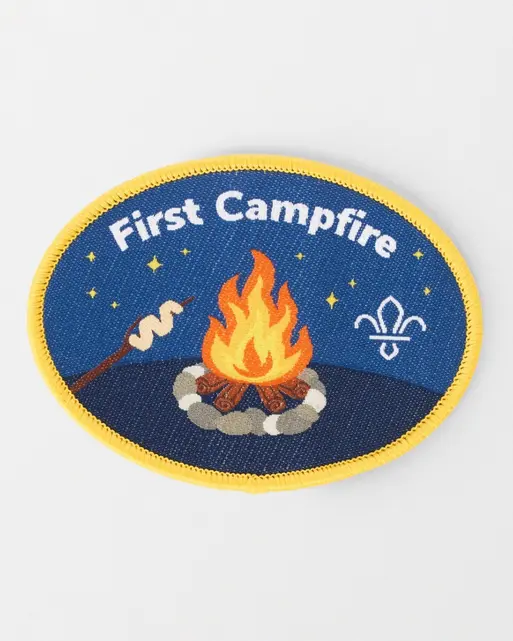 First Campfire Blanket Badge