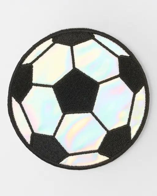 Football Holographic Blanket Badge