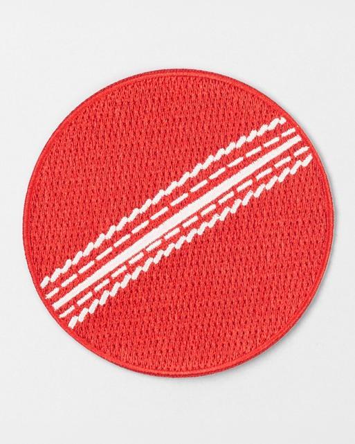 Cricket Ball Embroidered Blanket Badge