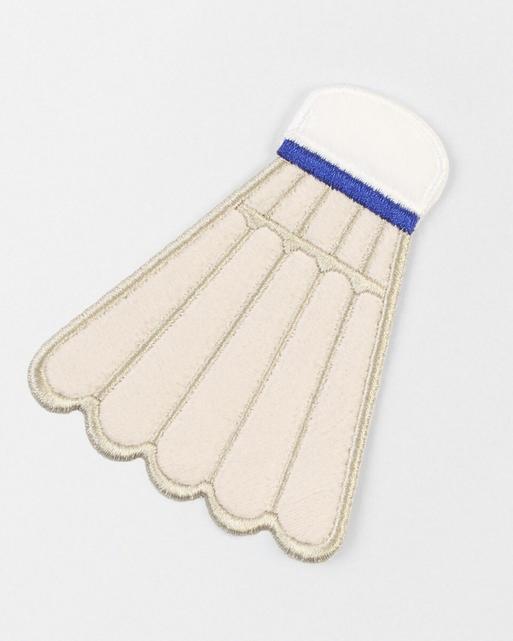 Badminton Minky Blanket Badge