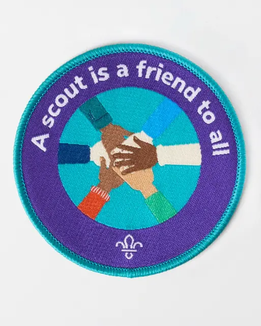 A Scout is a Friend to All Blanket Badge