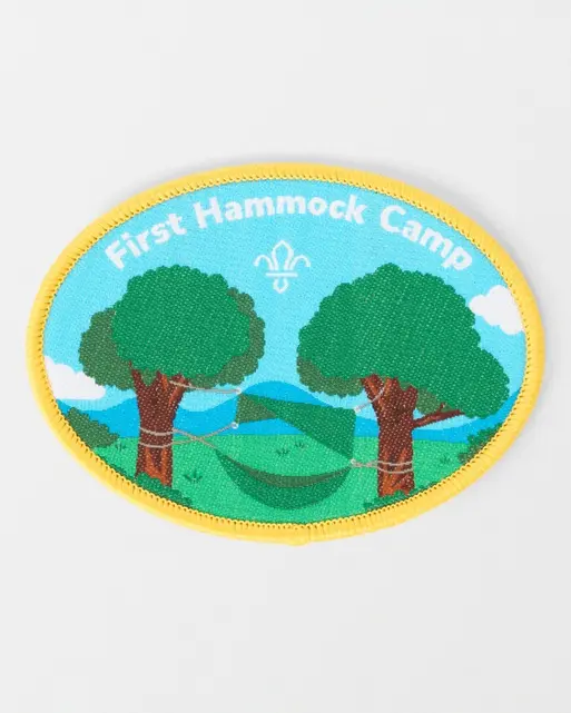First Hammock Blanket Badge