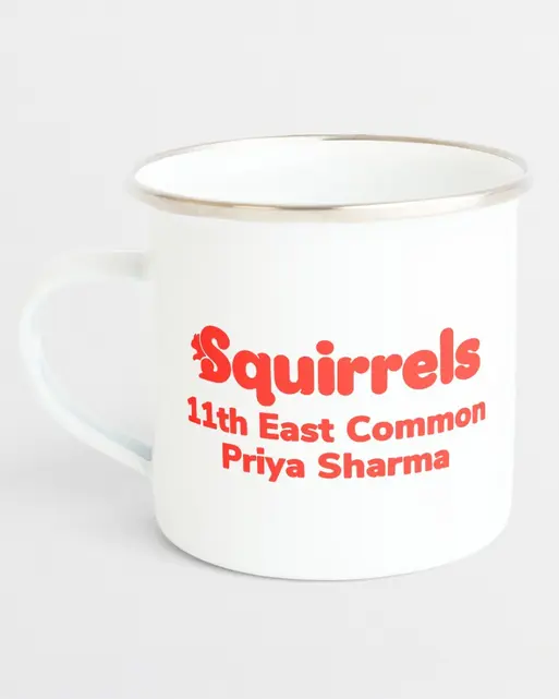 Personalised Enamel Mug 