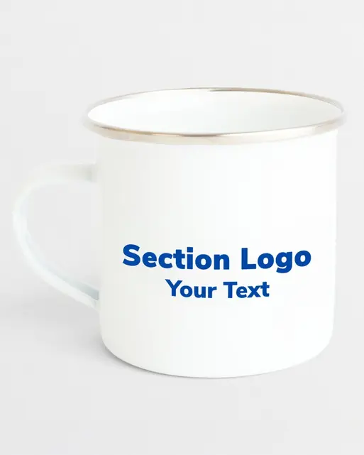 Personalised Enamel Mug 