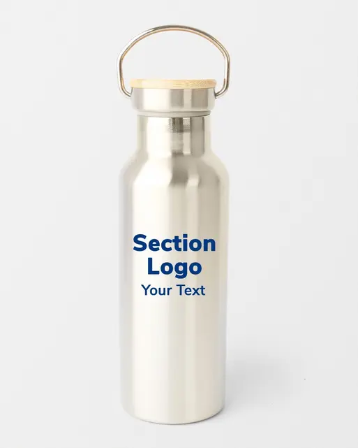 Personalised Stainless Steel Water Bottle 500ml