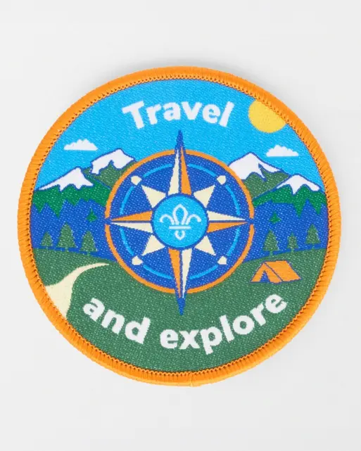Travel & Explore Blanket Badge