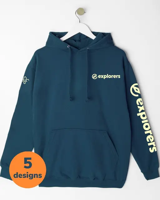 Personalised Explorers Hoodie 