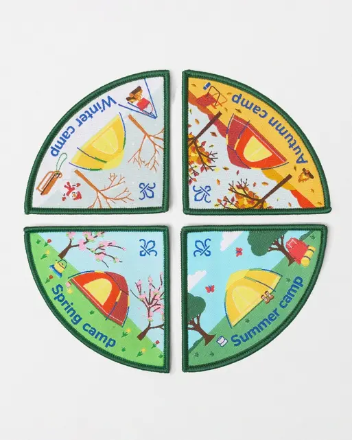 Spring Camp Blanket Badge