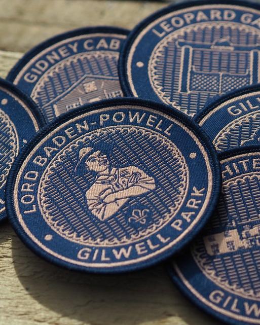 Gilwell Park Blanket Badge - The White House