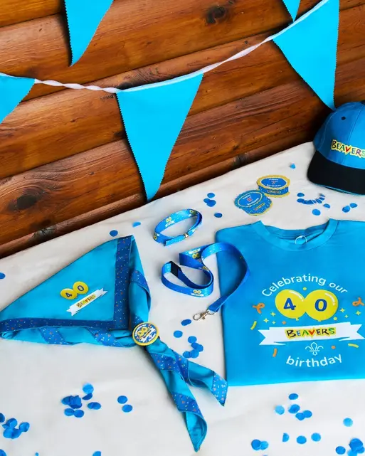 Beavers 40th Birthday Celebration Lanyard