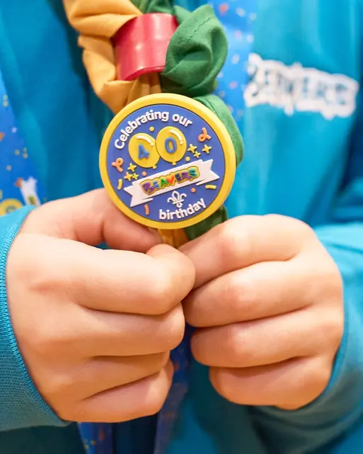 Beavers 40th Birthday Celebration Woggle