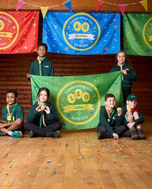 Cubs 110th Birthday Celebration Banner