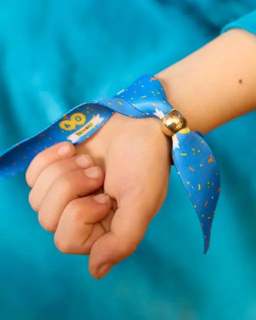Beavers 40th Birthday Celebration Wristband Pack of 10
