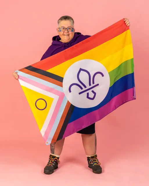 Scout Pride FDL Progressive Flag