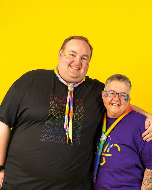 Scout Pride Text T-Shirt