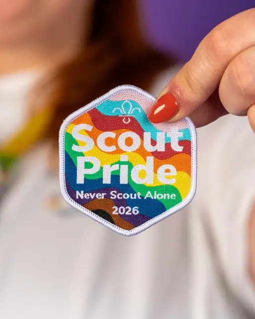Scout Pride 2026 Event Blanket Badge