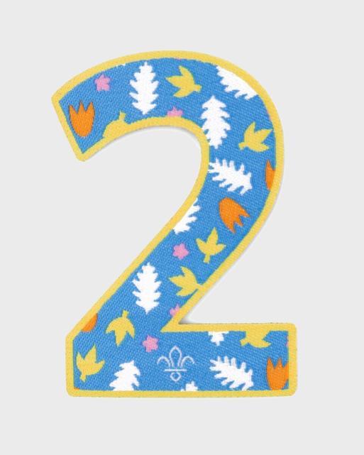 Individual Number Blanket Badge - 2