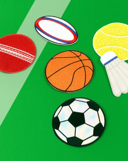 Football Holographic Blanket Badge