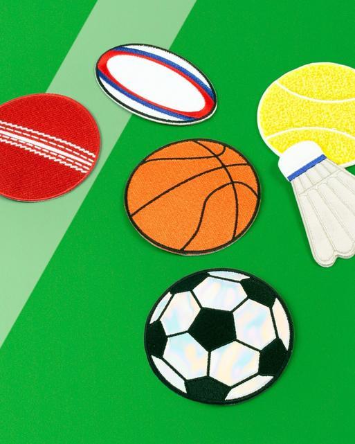 Tennis Ball Chenille Blanket Badge