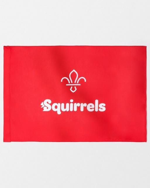 Squirrel Scouts Personalised Printed Flag / Banner