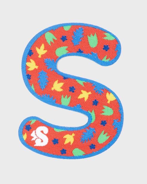 Squirrels-Letter S for Squirrels Blanket Badge