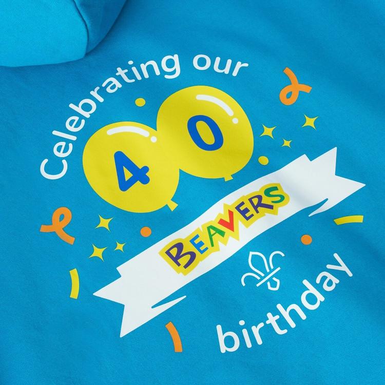 Beavers 40th Birthday Celebration Hoodie - Adult