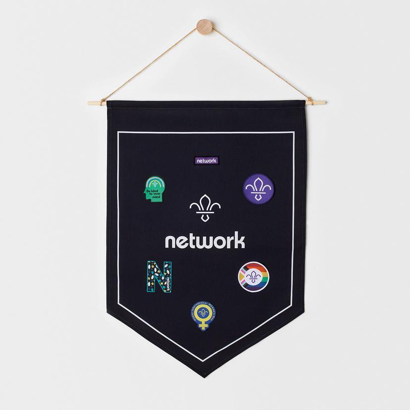 Network Scouts Large Pennant Flag Christmas Gift Ideas
