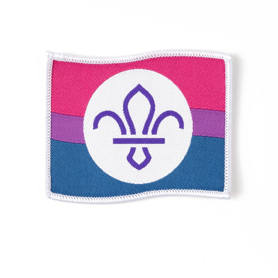 Scout Pride Bisexual Woven Badge Outlet