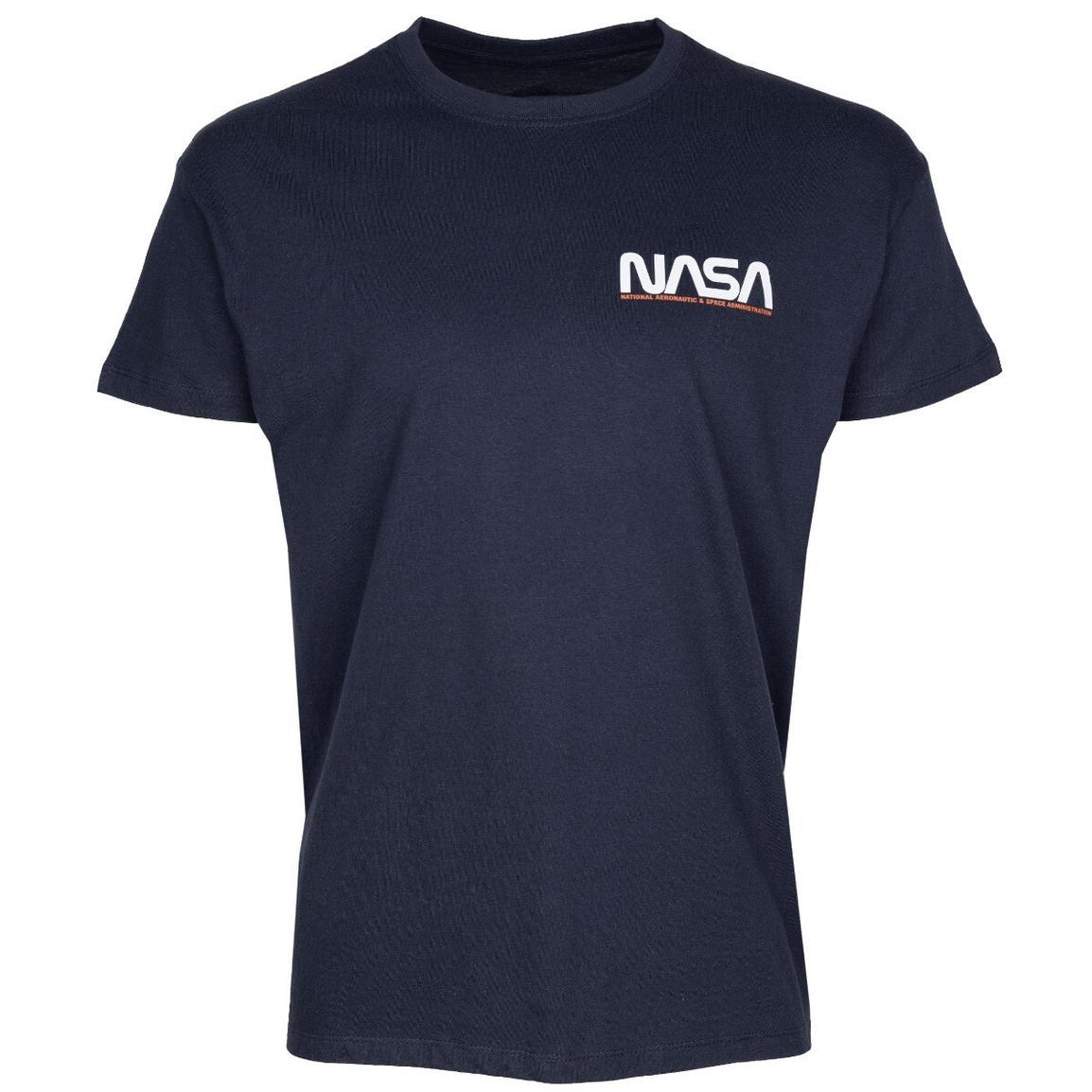 NASA TShirt Navy NASA Clothing Outlet